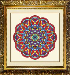 MD-002 Алмазная мозаика МИЛАТО "Мандала Богатство"