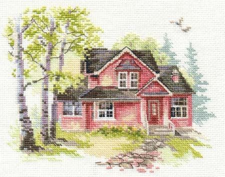Набор для вышивания Алиса "Майский домик" 3-19