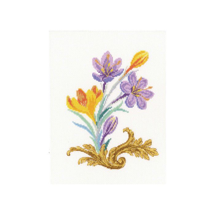 C257 Набор для вышивания РТО "Крокусы"