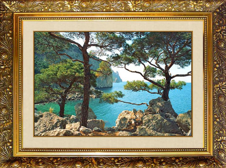 F-101 Алмазная мозаика МИЛАТО "Крымская природа"