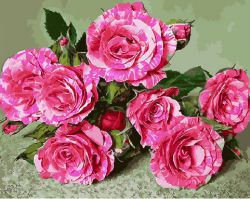 GX28044 Картина по номерам Paintboy "Свежие цветы"