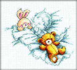 М156 Набор для вышивания РТО "Любимые игрушки"