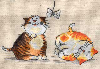 0-30 Набор для вышивания Алиса "Цап-царап"