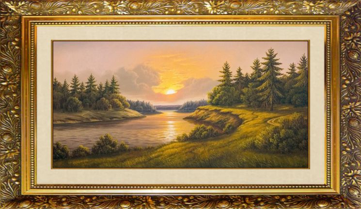 F-237 Алмазная мозаика МИЛАТО "Закат"