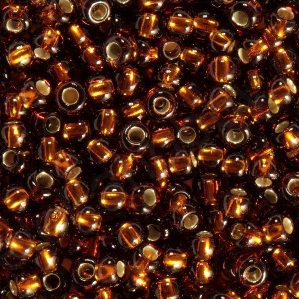 Бисер Preciosa 17110 прозрачный горький шоколад