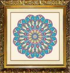 MD-014 Алмазная мозаика МИЛАТО Мандала "Мудрость"