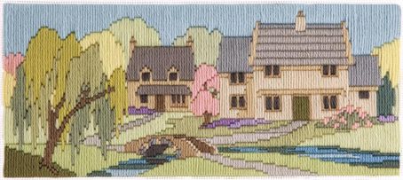 Набор для вышивания в технике лонгстич DERWENTWATER DESIGNS "Дорога к дому" LLBK 