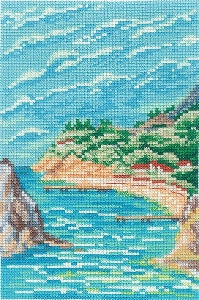 Набор для вышивания Сделай Своими Руками "Побережье. Залив" П-59
