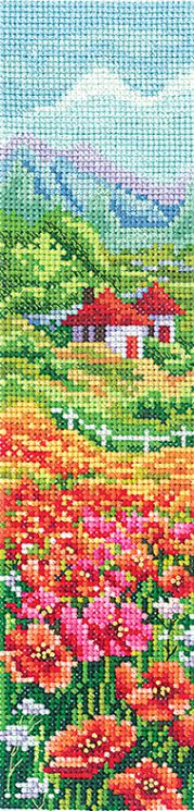 Набор для вышивания Сделай Своими Руками "Закладки. Маки" З-65