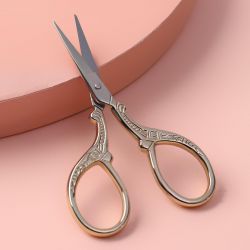 3763363 Ножницы для вышивания «Ажурные», 9 см, цвет золотой