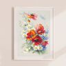 100-061 Набор для вышивания ЧУДЕСНАЯ ИГЛА "Маки и ромашки"